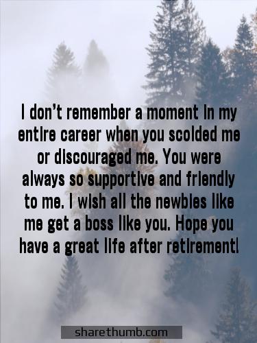 retirement words for a good friend